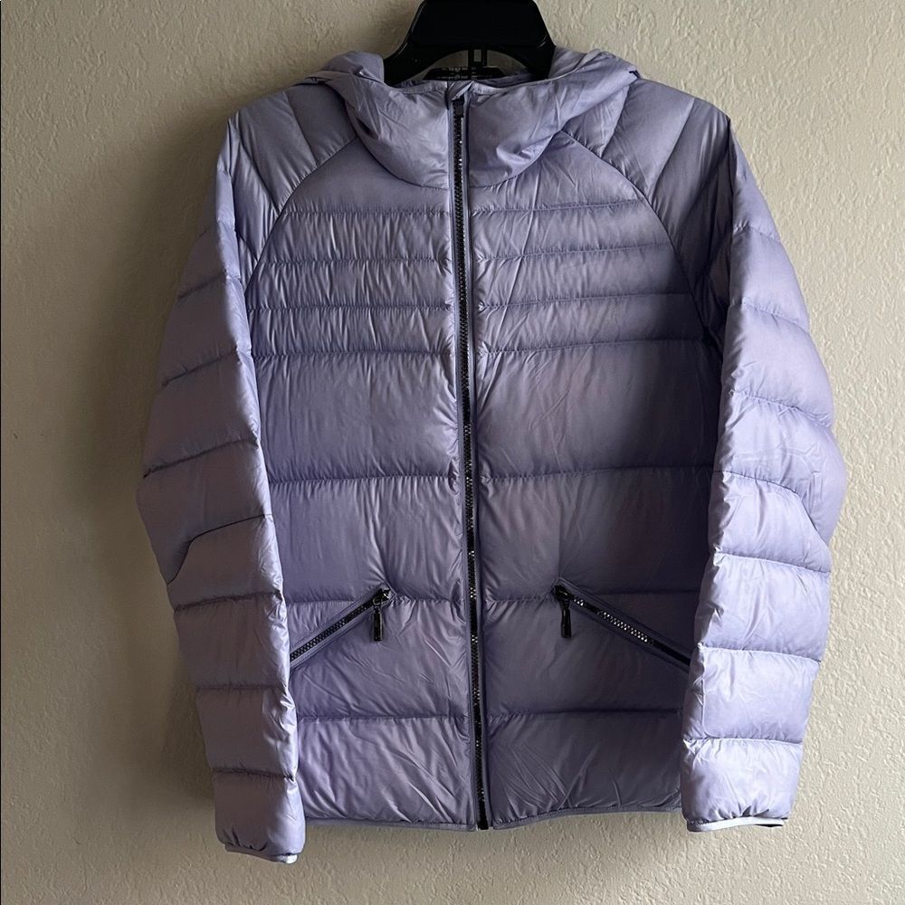 Like New! Adidas Porsche Design Down Light Purple Puffer Jacket in Size 40